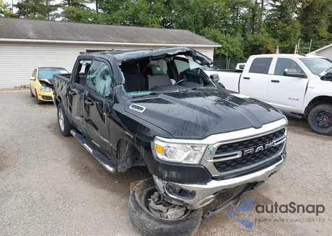 2022 Ram 1500 from USA, damaged, VIN 1C6SRFFT7NN148182